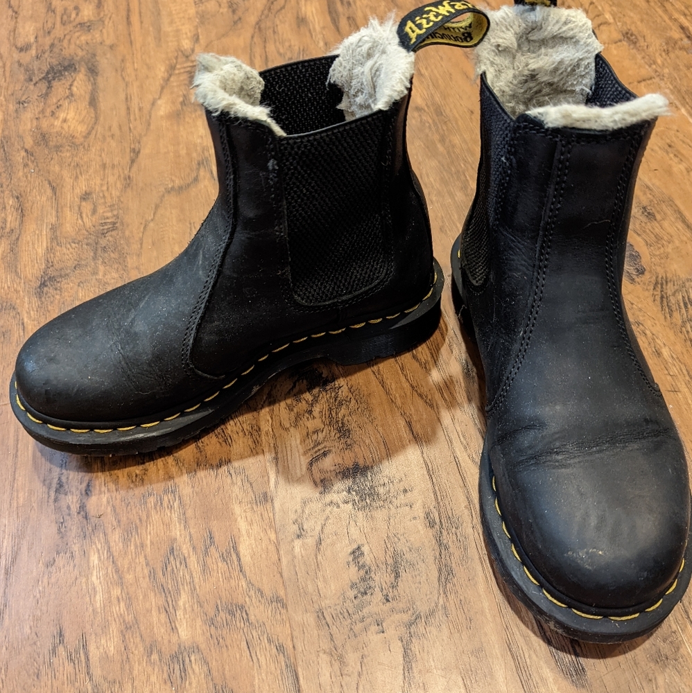 Dr. Martens Black Winter Boots